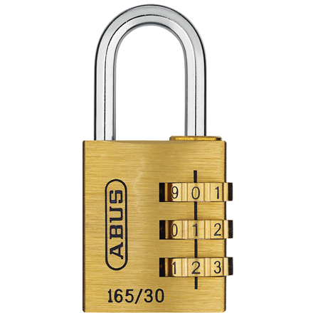 abus combination padlock